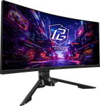 Ecran incurvé 34" ASRock Phantom Gaming PG34QRT2B WQHD 180Hz (Noir)