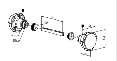 Bouton de securite piscine LOCINOX - LOCINOX - KIDLOC