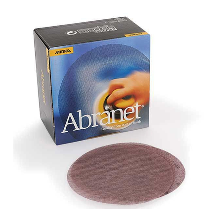 Disque abrasif réticulé ABRANET auto-agrippant Grain 150 - MIRKA - 5424105015