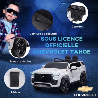 Voiture électrique enfant Chevrolet Tahoe avec télécommande