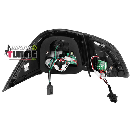 FEUX ROUGES NOIRS A LEDS BMW SERIE 5 E61 TOURING BREAK PHASE 1 2003-2007 (00600)