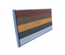 Kit complet extension clôture en composite coextrudé 1,50 L x 1,80 H (4 coloris) - Coloris - Chêne foncé, Hauteur - 180 cm, Longueur - 150 cm