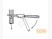 Clavette chasse cône semi-automatique 320 mm - CORI - DRA123