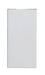 Obturateur MOSAIC Blanc IP41 en plastique 1 module - LEGRAND - 077070