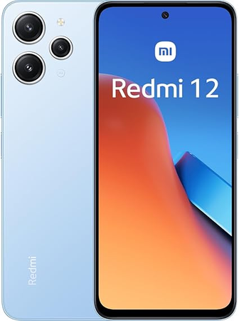 Xiaomi Redmi 12 Smartphone 128 Go 4G, Écran 6,79’’, Triple Caméra 50 MP IA, Batterie 5000 mAh, Bleu