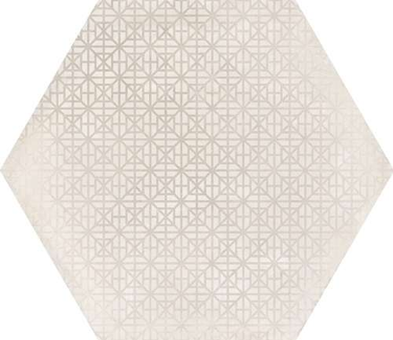 URBAN HEXA MELANGE NATURAL - Carrelage 29,2 x 25,4 cm Patchwork Hexagonal aspect Béton Crème