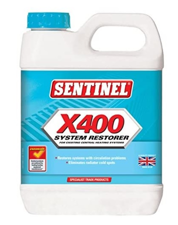 Désembouant pour chauffage central X400 bidon de 1L - SENTINEL - X400L-12X1L-EXPB