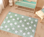 Tapis enfant ETOILE 100% BIO en coton Fait main Care&Fair GOST