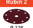 Abrasifs RUBIN 2 D125/8 P80 RU2/10 - FESTOOL - 499103