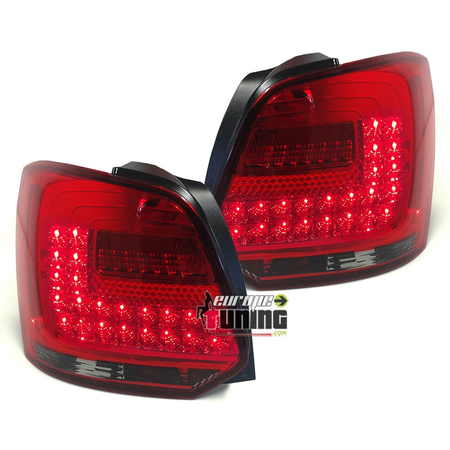 FEUX LED ROUGE FUMES VW VOLKSWAGEN POLO APRES 2009 (02905)