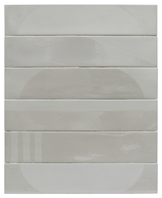 WADI DECOR STONE - Carrelage 6x30 cm rectangulaire brillant gris 30173