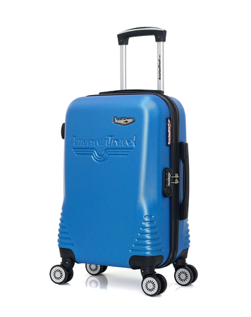 AMERICAN TRAVEL - VALISE CABINE ABS DC 4 ROUES 55 CM