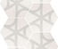 CARRARA FLOW Carrelage hexagonal 17,5X20 cm imitation marbre décor mate