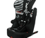 Siege Auto  NANIA RACER - Isofix - Groupe 1/2/3 (9-36Kg) - Tetiere réglable en hauteur - Zebre - Fabriqué en France