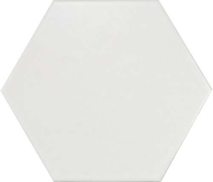 HEXATILE MATE - BLANCO - Carrelage 17,5X20 cm  hexagonal uni blanc