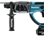 Perfo-burineur SDS Plus 18V + 2 batteries 5Ah + chargeur + coffret MAKPAC - MAKITA - DHR202RTJ