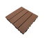 Pack dalle de terrasse 1m² bois composite modular (11 pièces 30 x 30 cm) - Coloris - Gris carbone, Largeur - 30 cm, Longueur - 30 cm, Surface couverte en m² - 1