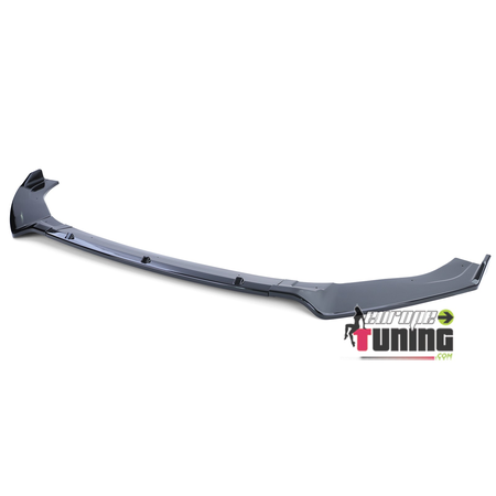 SPOILER AVANT SPORT NOIR BRILLANT POUR PARE CHOCS VOLKSWAGEN GOLF 7 STANDARD (05560)