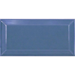 METRO BLUE - Faience 7,5x15 cm metro Parisien bleu Taille 7.5 x 15 cm