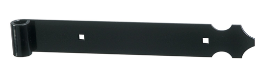 Penture droite alu noir de 415mm - TORBEL - 11PA41J