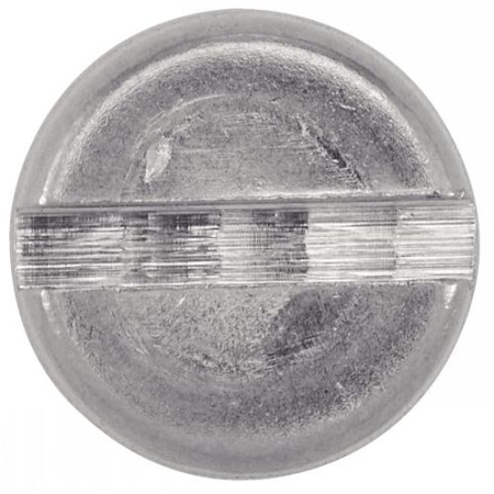 Vis à métaux tête cylindrique fendue inox A2 DIN84 8X25 boîte de 100 - ACTON - 622108X25