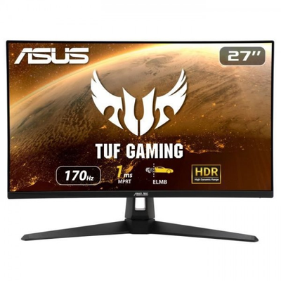 Écran PC Gamer ASUS TUF VG27AQ1A - 27 - IPS - WQHD (2560x1440) - 1ms MPRT - 170Hz - G-Sync - FreeSync - HDMI - DisplayPort - No