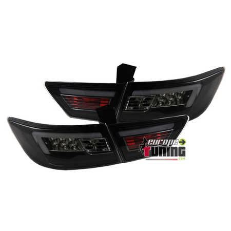 FEUX NOIRS BARRES LED CELIS LOOK PHASE 2 POUR RENAULT CLIO 4 2012-2016 (03895)