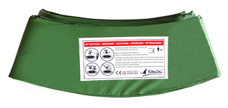 Kangui - Coussin de protection vert pour trampoline Ø 250 cm