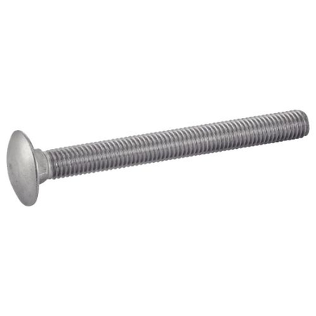 Vis à métaux tête ronde collet carré inox A2 DIN 603 10X60 boîte de 50 - ACTON - 6221310X60