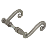 Béquille double Aquitaine fer patiné 2 portées carré 6mm - BOUVET - 14785