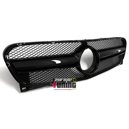 CALANDRE LIGNE GLA 45 AMG FULL BLACK POUR MERCEDES GLA X156 2014-2017 PH1 (05228)