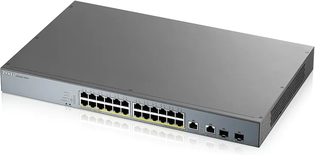 Switch réseau ethernet Gigabit Zyxel CCTV GS1350-HP - 26 ports dont 24x PoE+