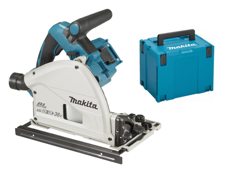 Scie plongeante 36V (sans batterie ni chargeur) + coffret MAKPAC 4 - MAKITA - DSP600ZJ