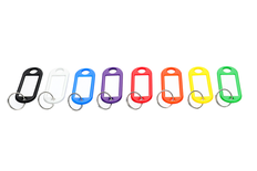 Porte étiquette assortiment de couleur avec anneau boite de 200 pièces - STRAUSS - 420663