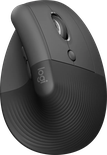 Souris sans fil Bluetooth ergonomique verticale Logitech Lift pour droitier (Noir)