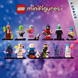 Collection complète Minifigures Série 26 – L’espace (71046)