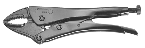 Pince-étau mono-réglage à bec court capacité 55mm 235mm - FACOM - 513.10