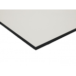 Panneau de bardage stratifié HPL compact - Coloris - Gris anthracite, Epaisseur - 6 mm, Largeur - 130 cm, Longueur - 61 cm, Surface couverte en m² - 0,79