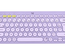 Logitech - Clavier sans fil K380 - Lavender Lemonade