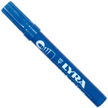 Marqueur à pointe ogive bleue - LYRA - L4020051
