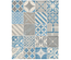 VENTI Boost BLUE MIX - Patchwork Carrelage imitation ciment 20x20 cm