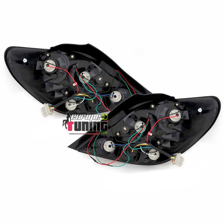 2 FEUX ROUGES A LED PEUGEOT 207 3/5 PORTES PHASES 1 et 2 (13011)