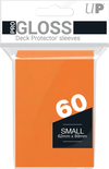 Lot de 60 Sleeves Ultra Pro Pro-Gloss Format Small 62x89mm (Orange)