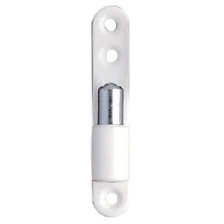 Paumelle fiche P50 mâle diamètre 15mm platine 3 trous finition blanc - OTLAV - CGP50150P312