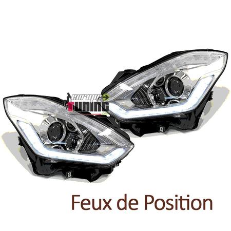 PHARES A CLIGNOTANTS DYNAMIQUES AVEC FEUX DE JOUR POUR SUZUKI SWIFT III 2017- (05449)