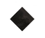 TACO OCTAGON - NEGRO - Cabochon 4,6 x 4,6 cm Noir Mate