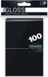 Lot de 100 Sleeves Ultra Pro Pro-Gloss Format Standard 66x91mm (Noir)