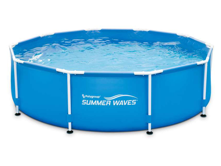 Piscine tubulaire Active Frame Pool ronde 4,57 x 0,84 m - Summer Waves
