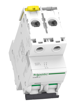 Disjoncteur ACTI9 iC60N 2P courbe C 40A - SCHNEIDER ELECTRIC - A9F77240