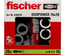 Chevilles bi-matière DuoPower 14X70 boîte de 20 - FISCHER - 538244